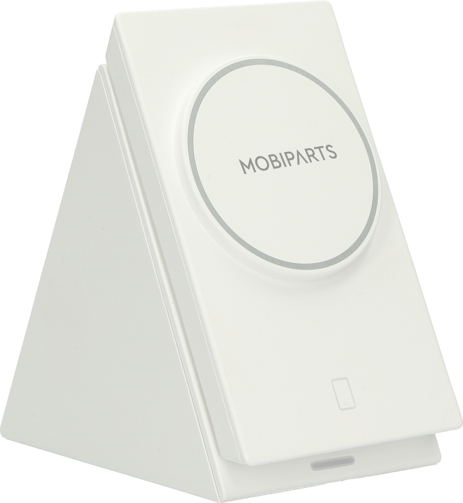 Mobiparts Wireless Magsafe 3 in 1 Charger 15W Triangle White