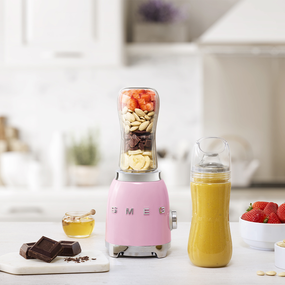Blender SMEG PBF01PKEU 50's Style / Roze
