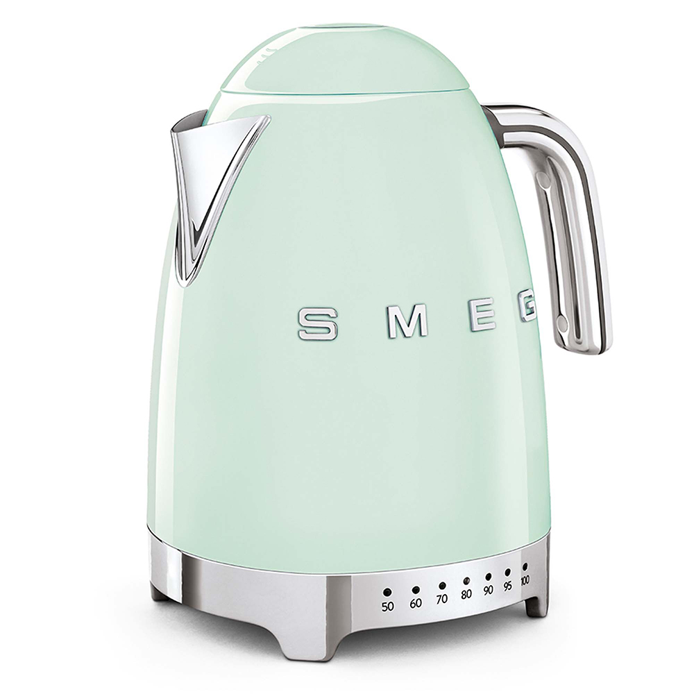 Smeg bouilloire 1,7 vert d'eau KLF04PGEU