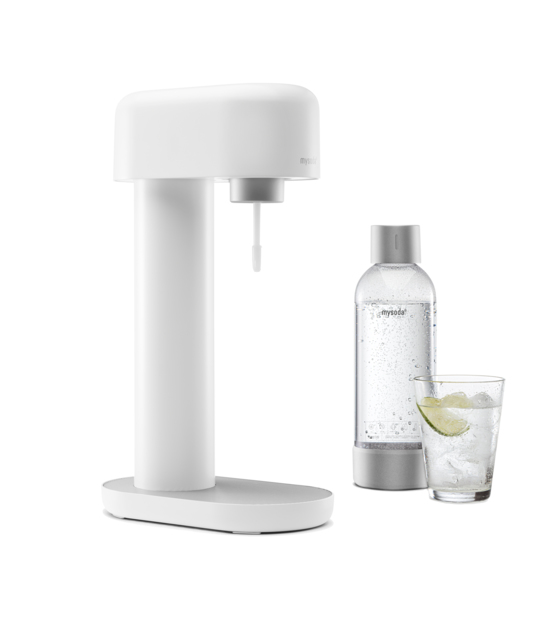 Frisdrankmaker MYSODA RB003AL-W Ruby White Aluminium