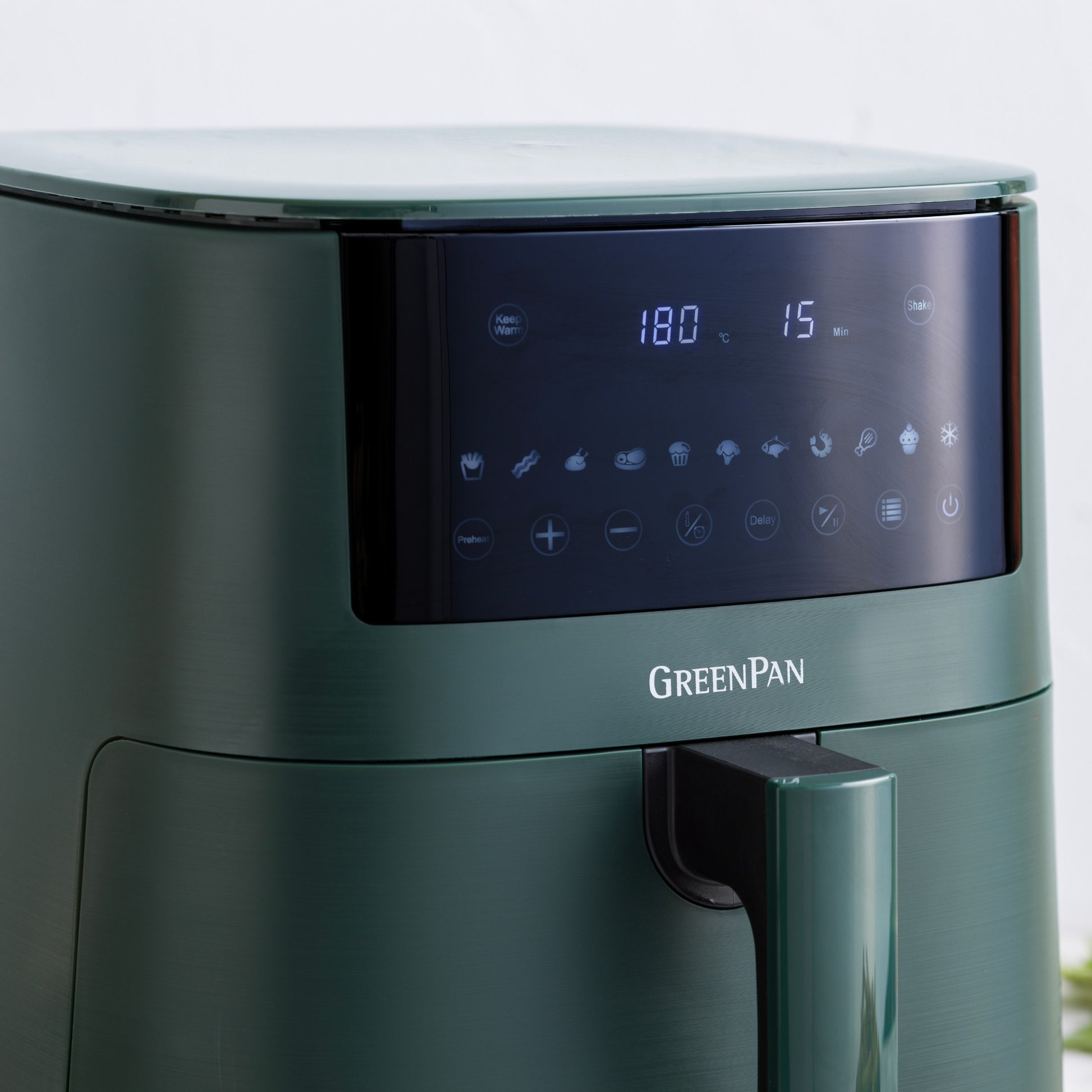 GreenPan Bistro XXL Enkel 7,2 l Vrijstaand 1650 W Heteluchtfriteuse Groen