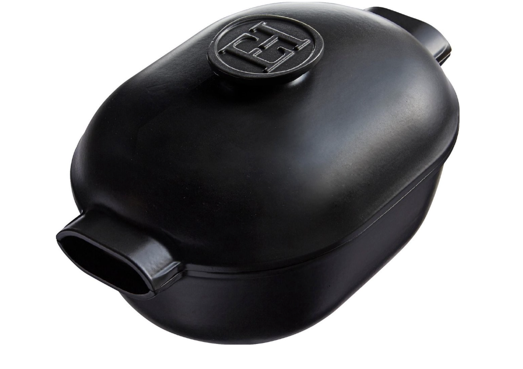 Ovale Cocotte EMILE HENRY 20.EH776645 Delight Zwart 4,5L