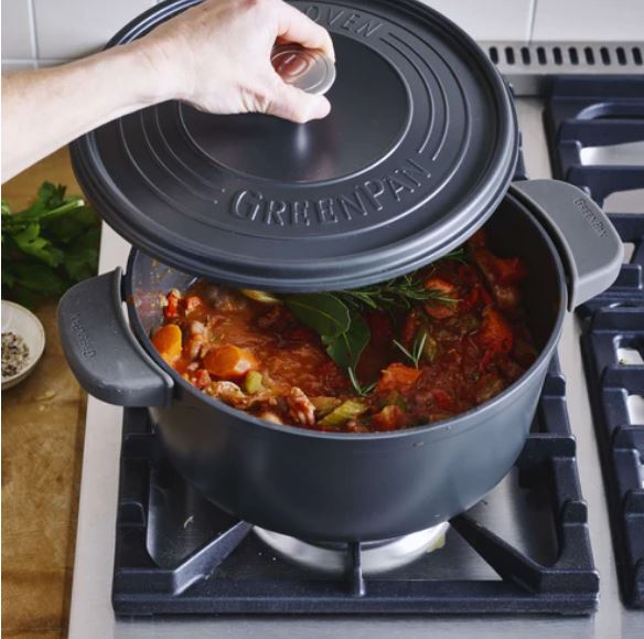 Cocotte GREENPAN CC001788-001 Featherweights Grijs 22cm
