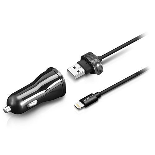 Autolader MACALLY MCAR12L 12W Car Charger Lightning