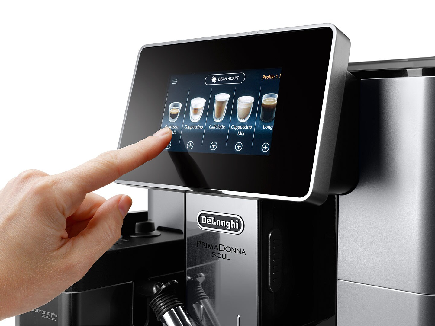 Delonghi expresso f. auto PrimaDonna Soul ECAM610.55.SB