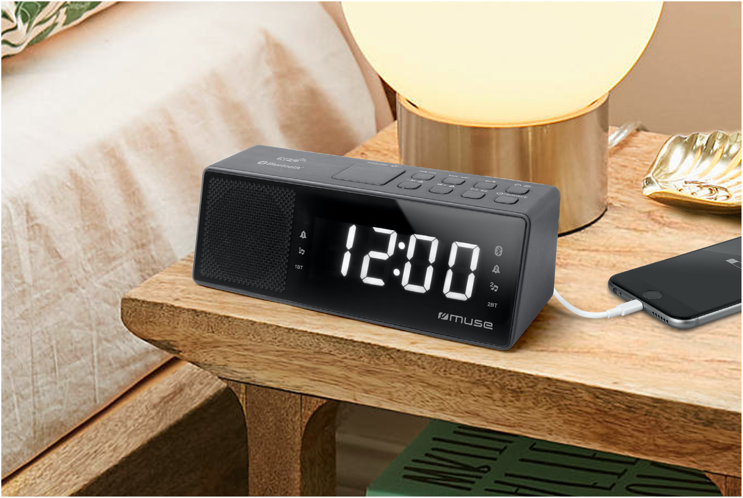 Réveil radio MUSE M-172 BT