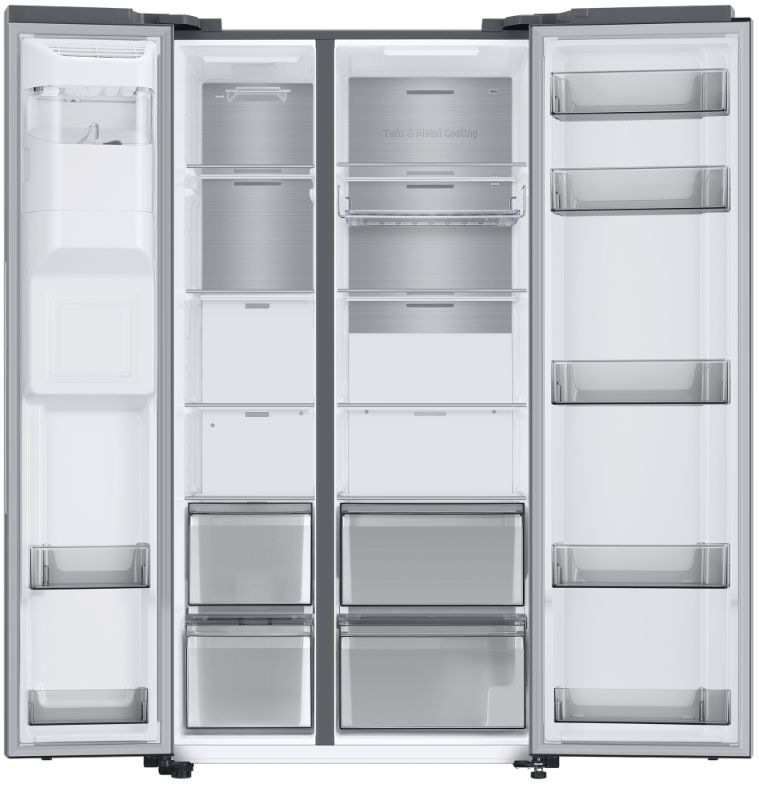 Side-by-side SAMSUNG RS68A8842SL / 178cm / 409/225L / D