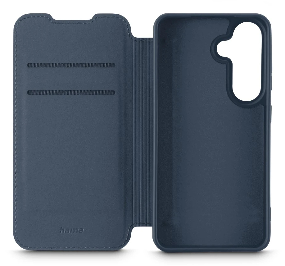 Hama Housse pr portable Fantastic Feel pour Samsung Galaxy S25, bleue