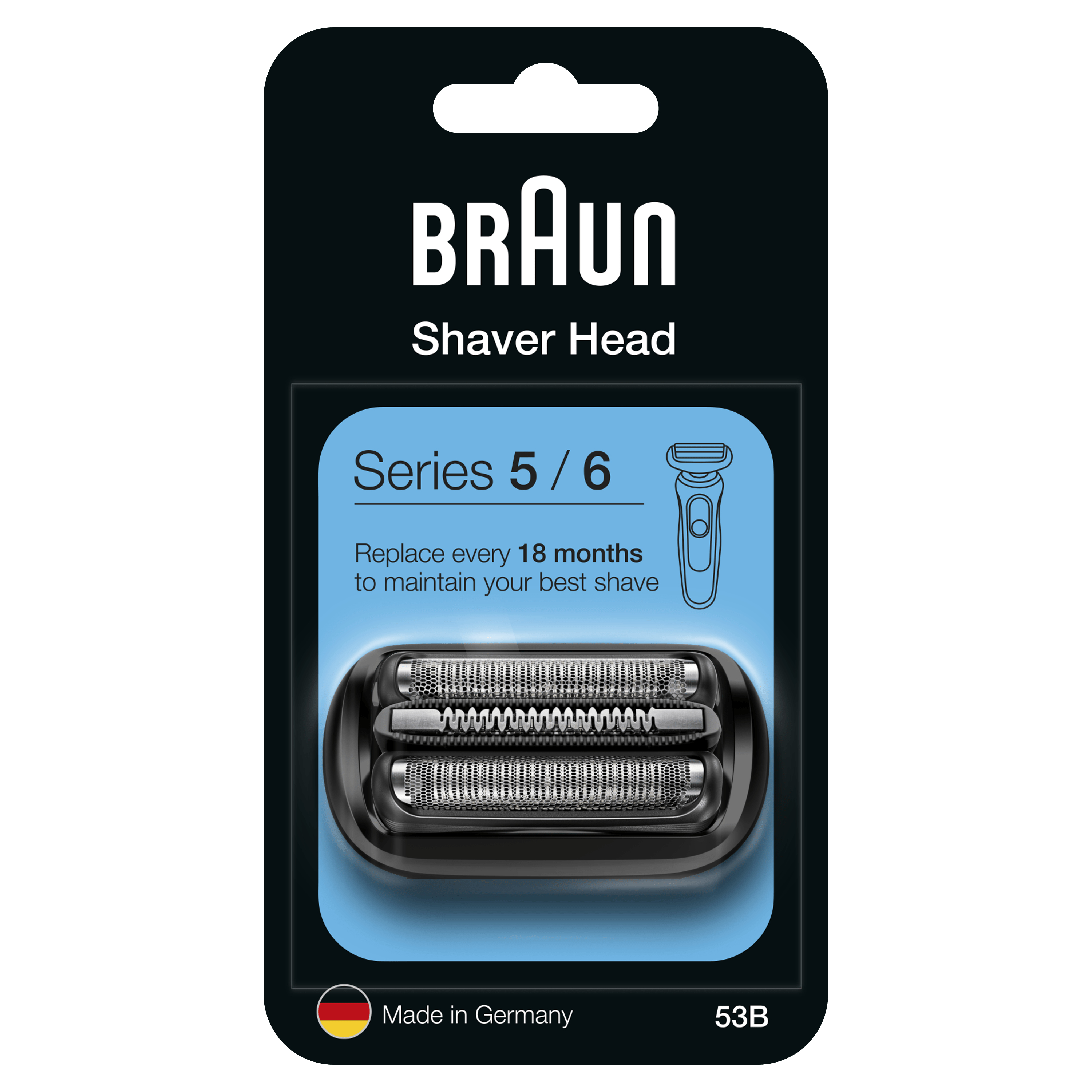 Braun 53b blk blister