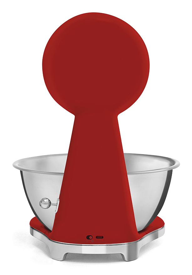 Keukenweegschaal SMEG KSF01RDWW / rood
