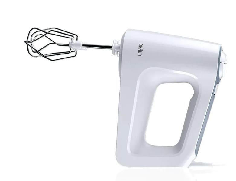 Braun HM 3135 WH Handmixer 500 W Grijs, Wit