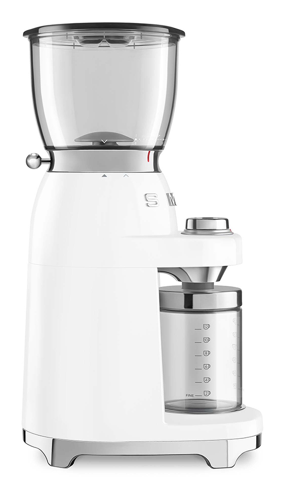 Koffiemolen SMEG CGF01WHEU Wit