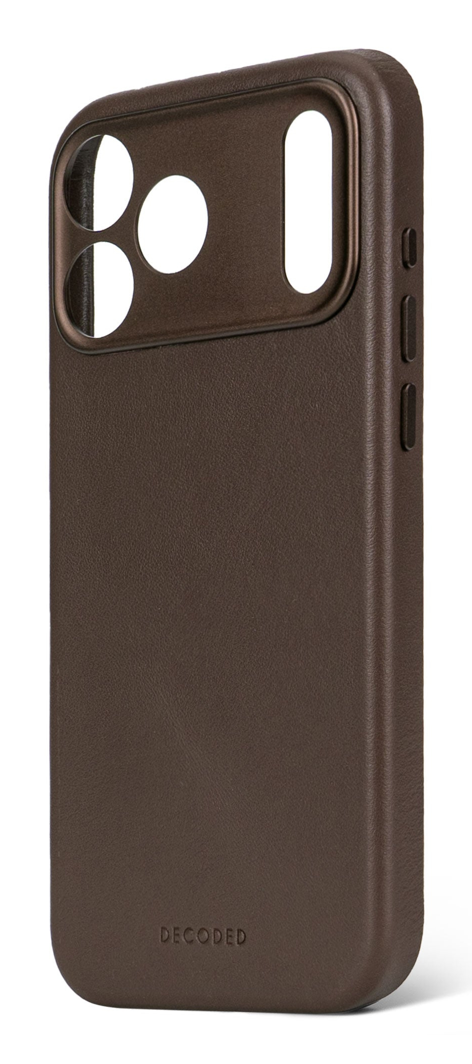 Decoded Leather Backcover Apple iPhone 17 Pro Chocolate Brown
