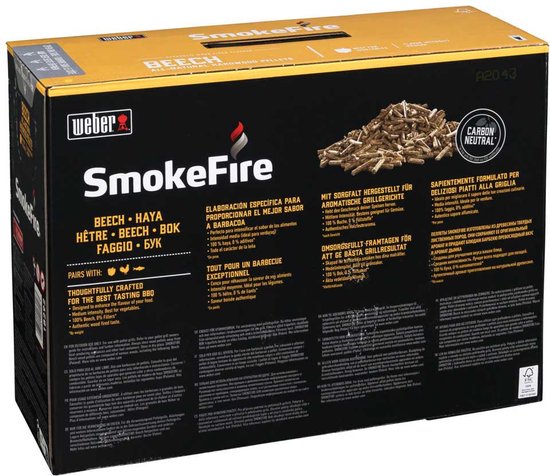 Pellets WEBER 18292 Beech / 8KG
