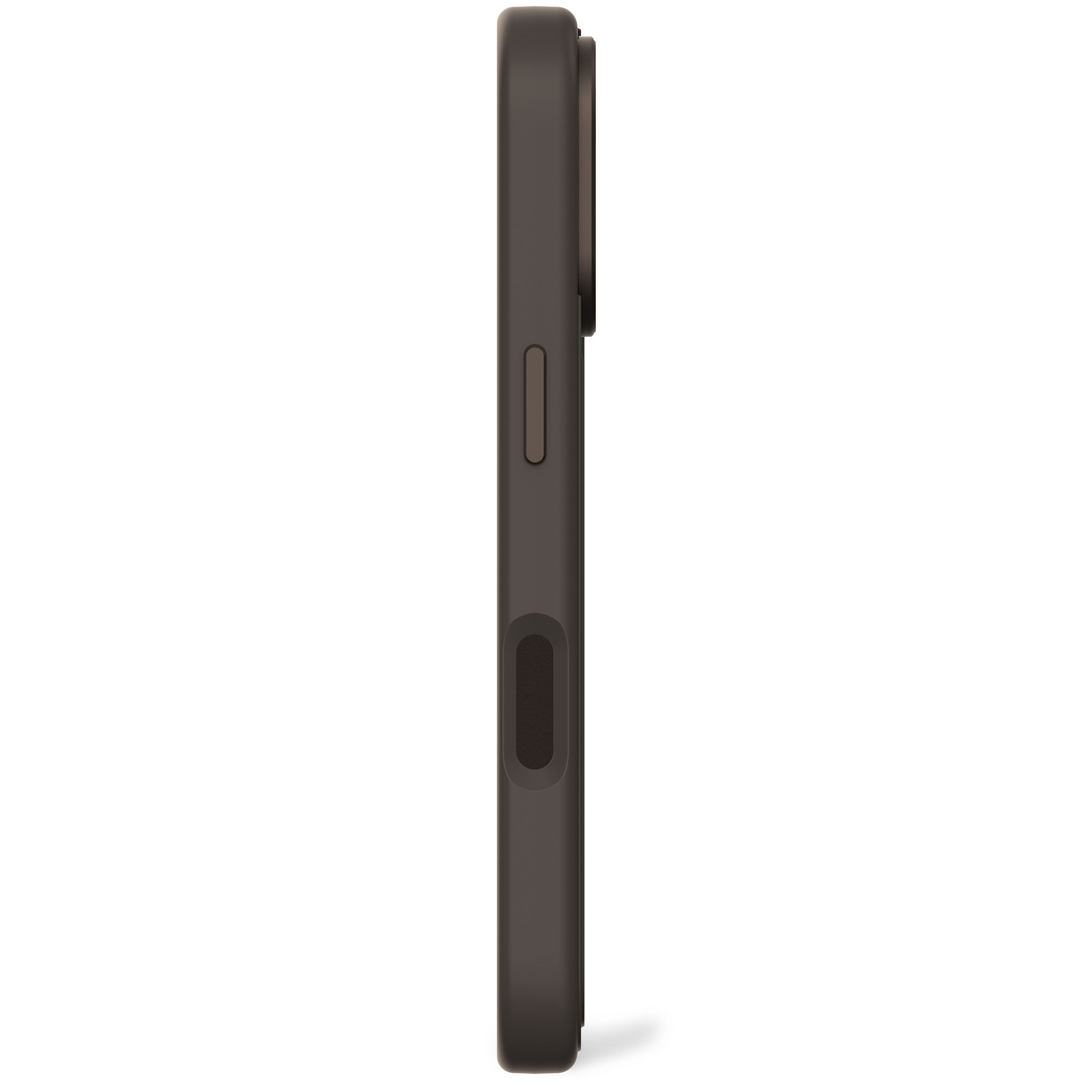 Decoded Silicone Stacks Backcover Apple iPhone 16 Pro Phantom Black