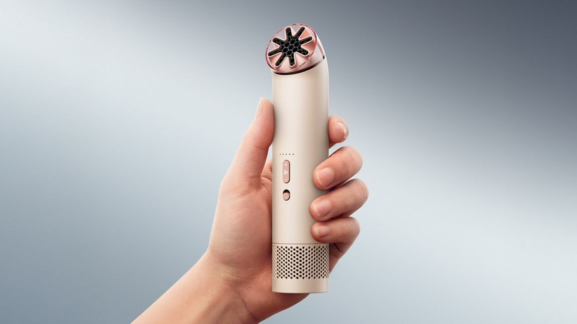 Handventilator DYSON 641013-01 HushJet Mini / Pale Pink & Blush Pink