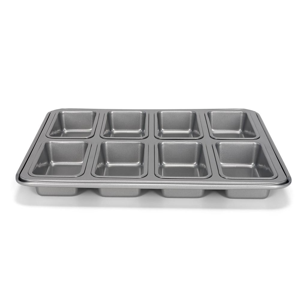 Minibroodvrompjes-bakplaat Patisse 10.PA3515 Silver-top 8-de