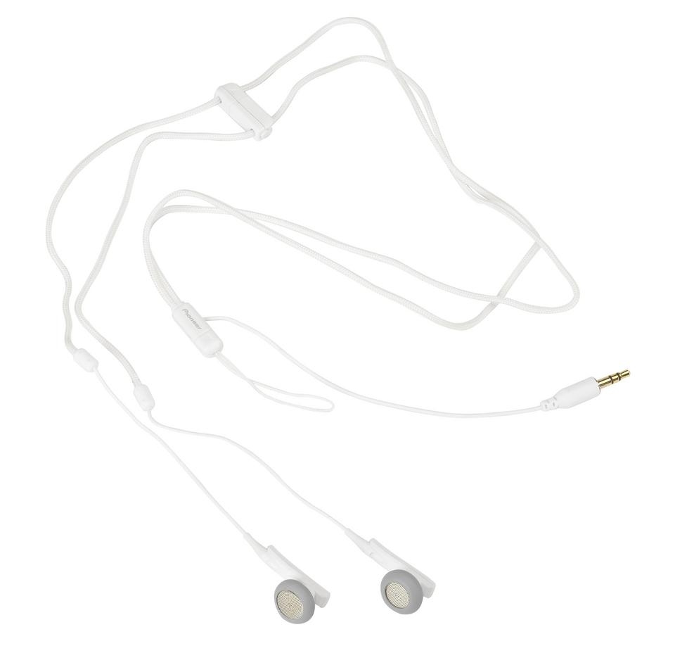 Oordopjes PIONEER SE-CN25DN-Z2 wit