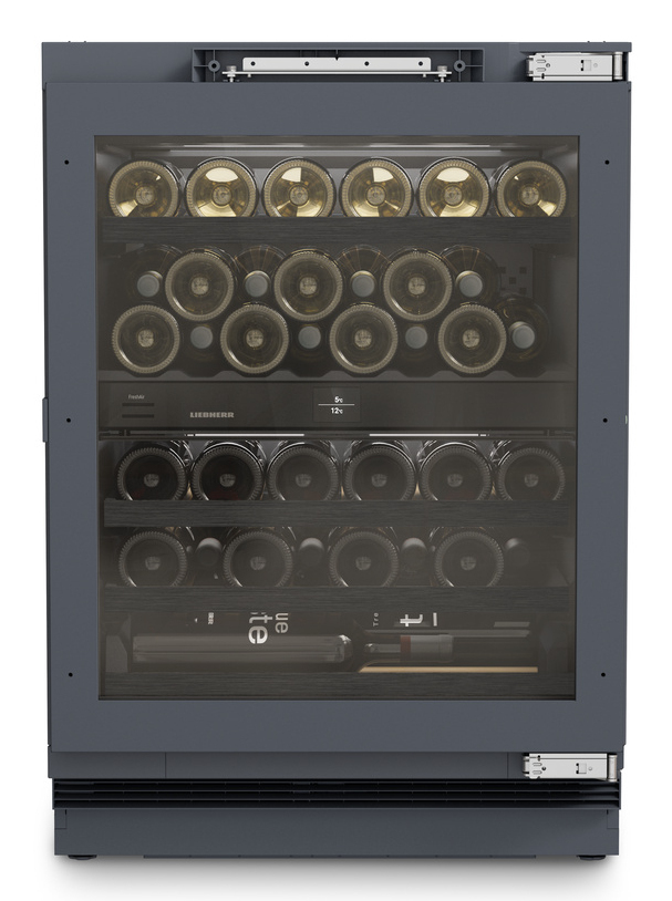 Liebherr UWpri 3762 Vinidor Selection Thermo-elektrische wijnkoeler Onderbouw Zwart 38 fles(sen)