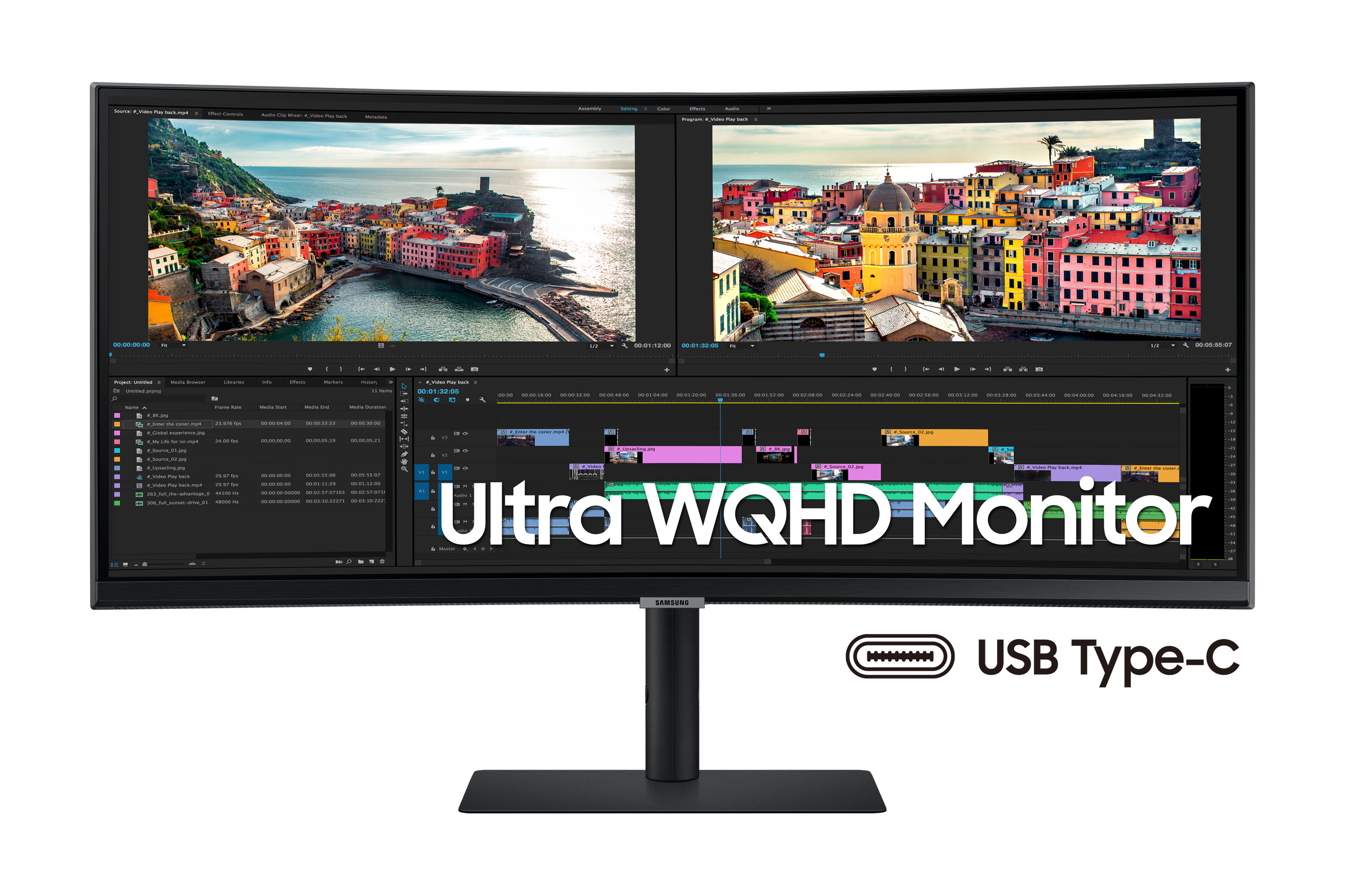 Samsung Moniteur Curved LS34A650UBUXEN