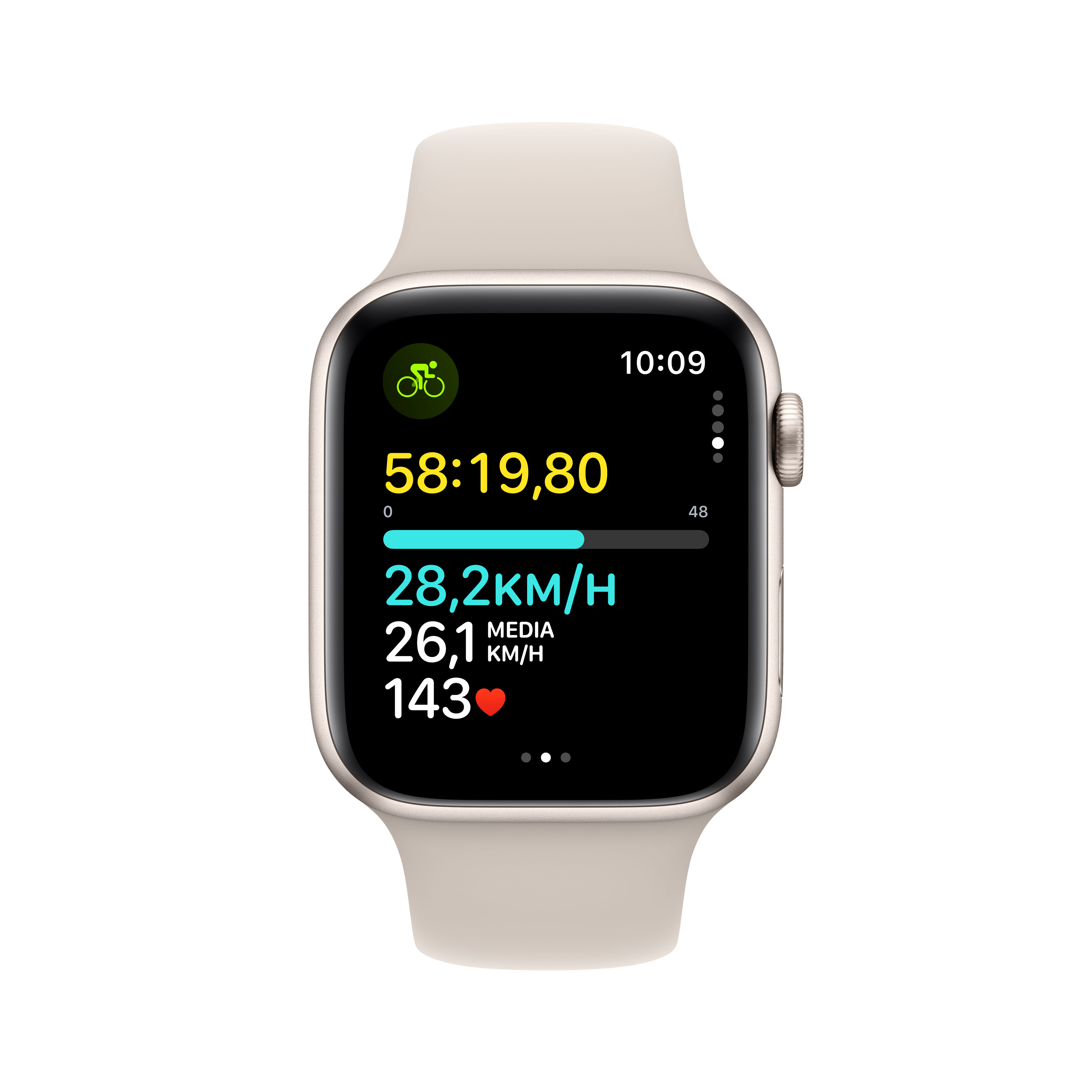 Apple Watch SE GPS+CEL 44mm Starl Sp S/M
