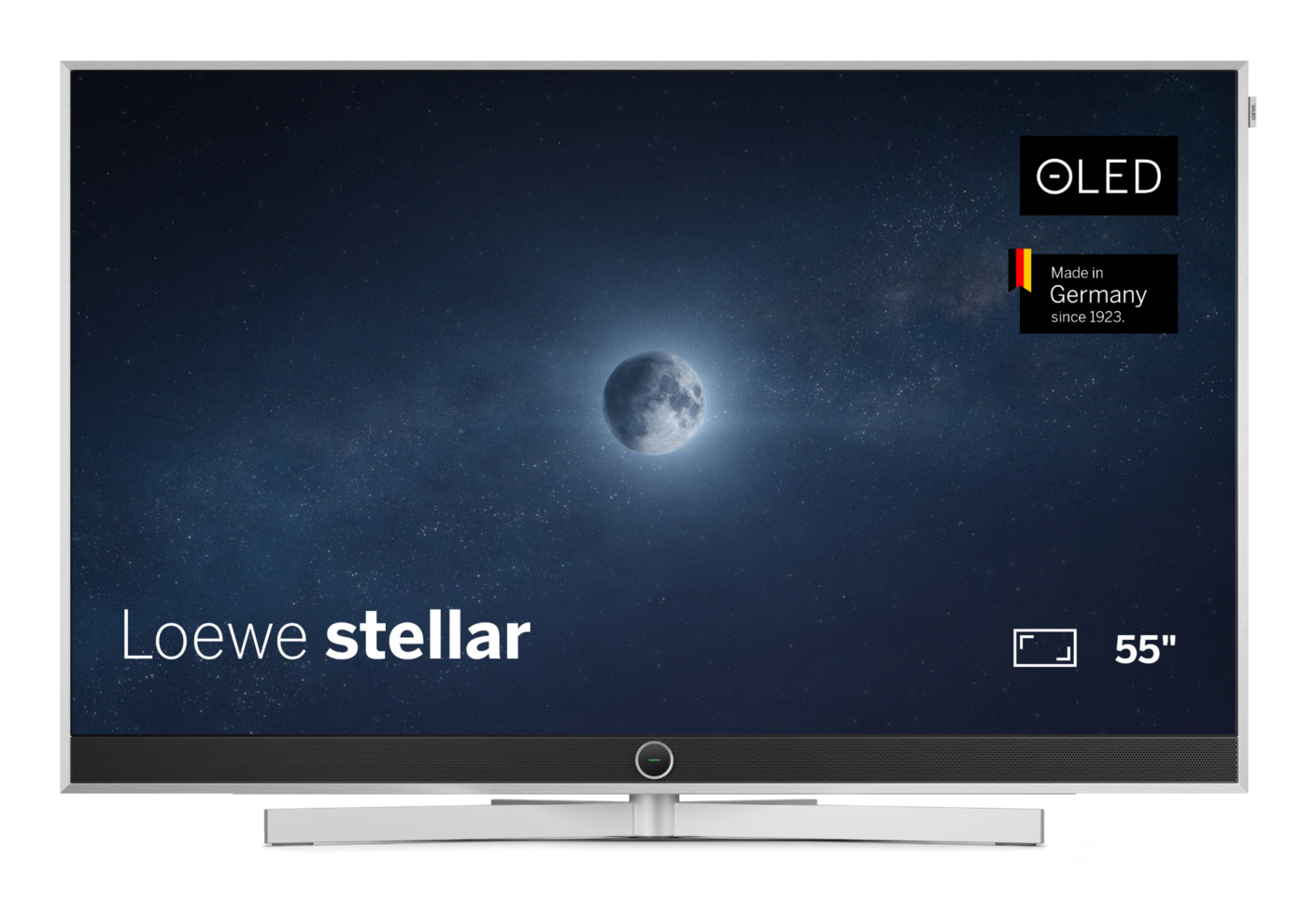OLED TV LOEWE stellar 55 ti aluminium/concrete / Tizen OS 