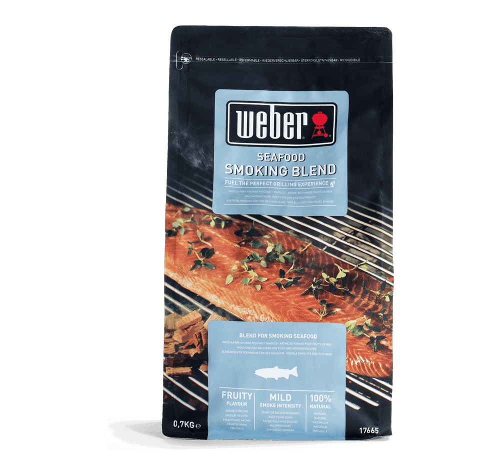 Houtsnippers WEBER 17665 mix voor vis,schaal en schelpdieren
