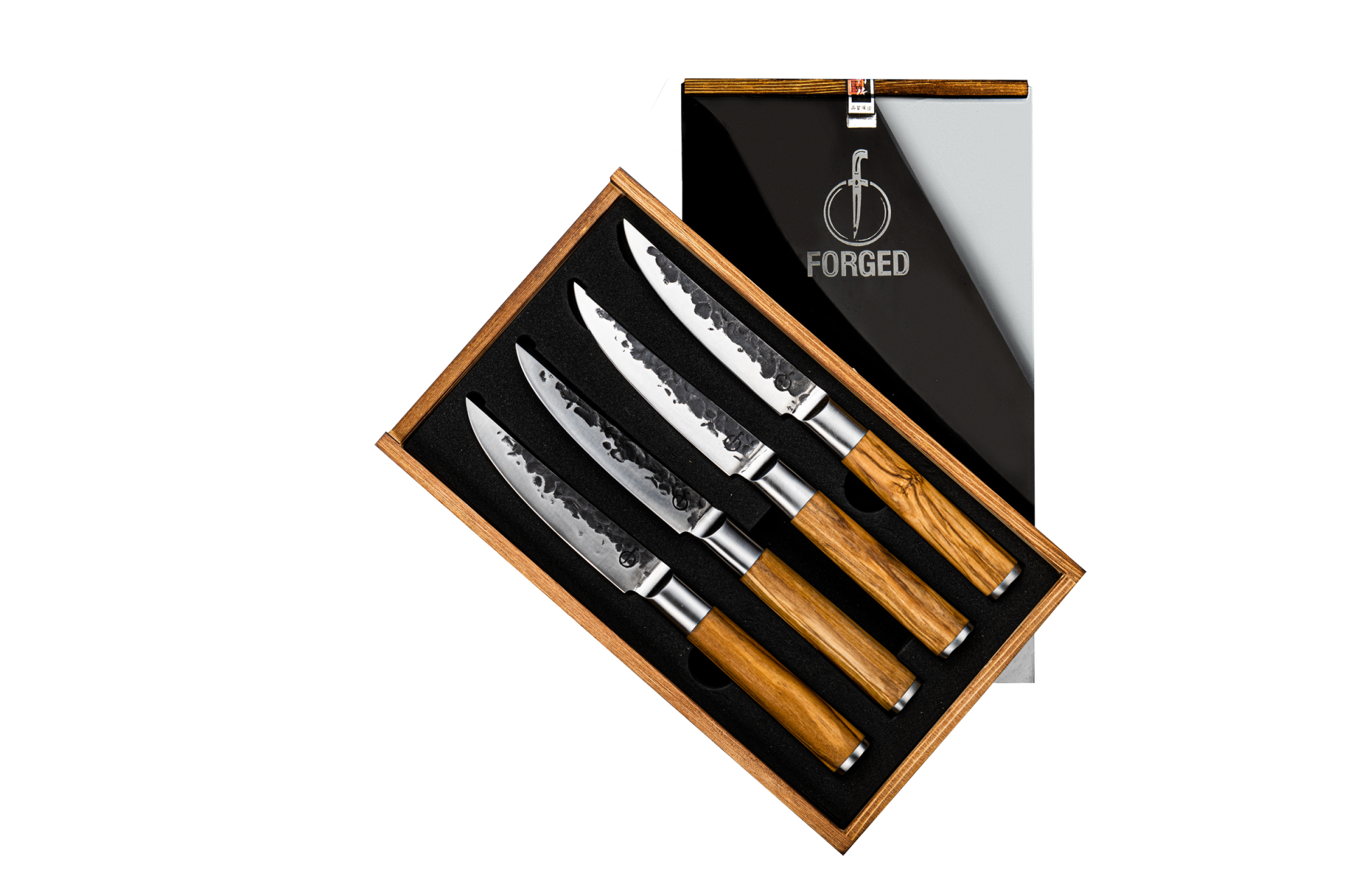 Steakmes FORGED 5891002 Olive / set-4