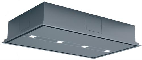 Beko BCL 90 X hotte Îlot Acier inoxydable 662 m³/h