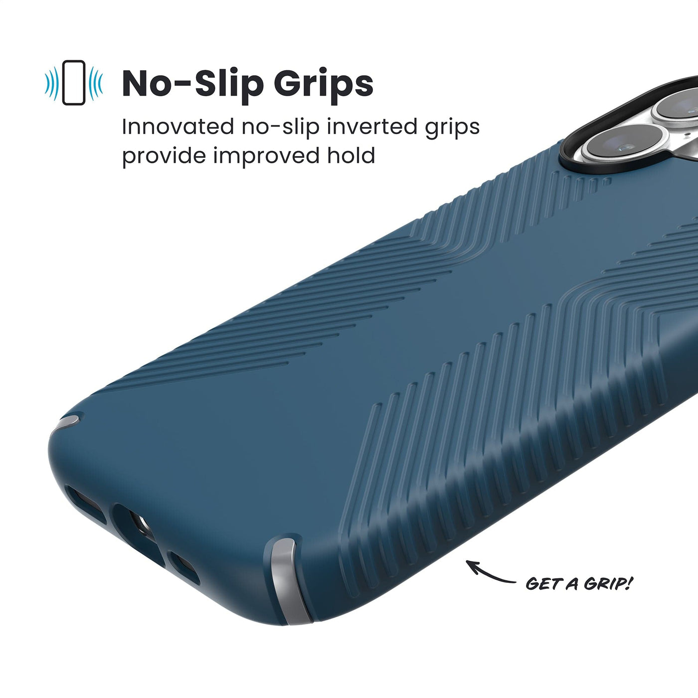Speck Presidio2 Grip + MS Apple iPhone 17 Deep Sea Blue