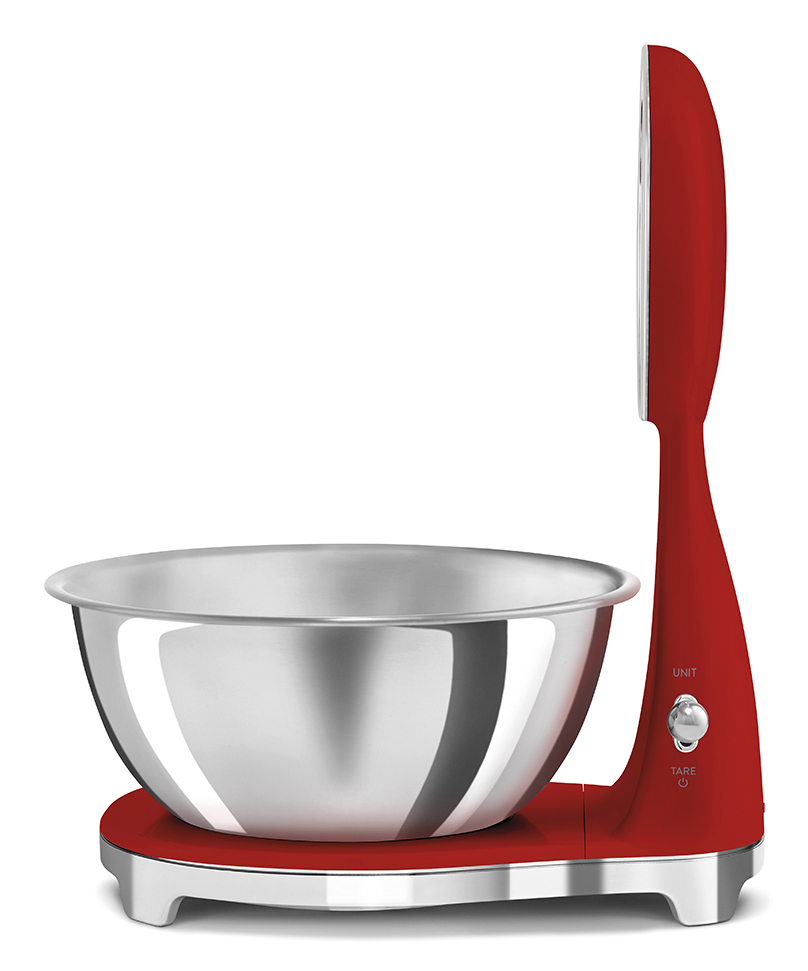 Keukenweegschaal SMEG KSF01RDWW / rood