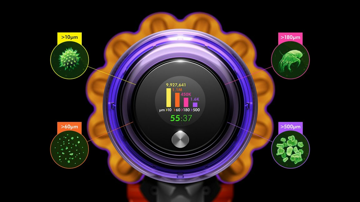 Steelstofzuiger DYSON 476575-01 V15 Fluffy