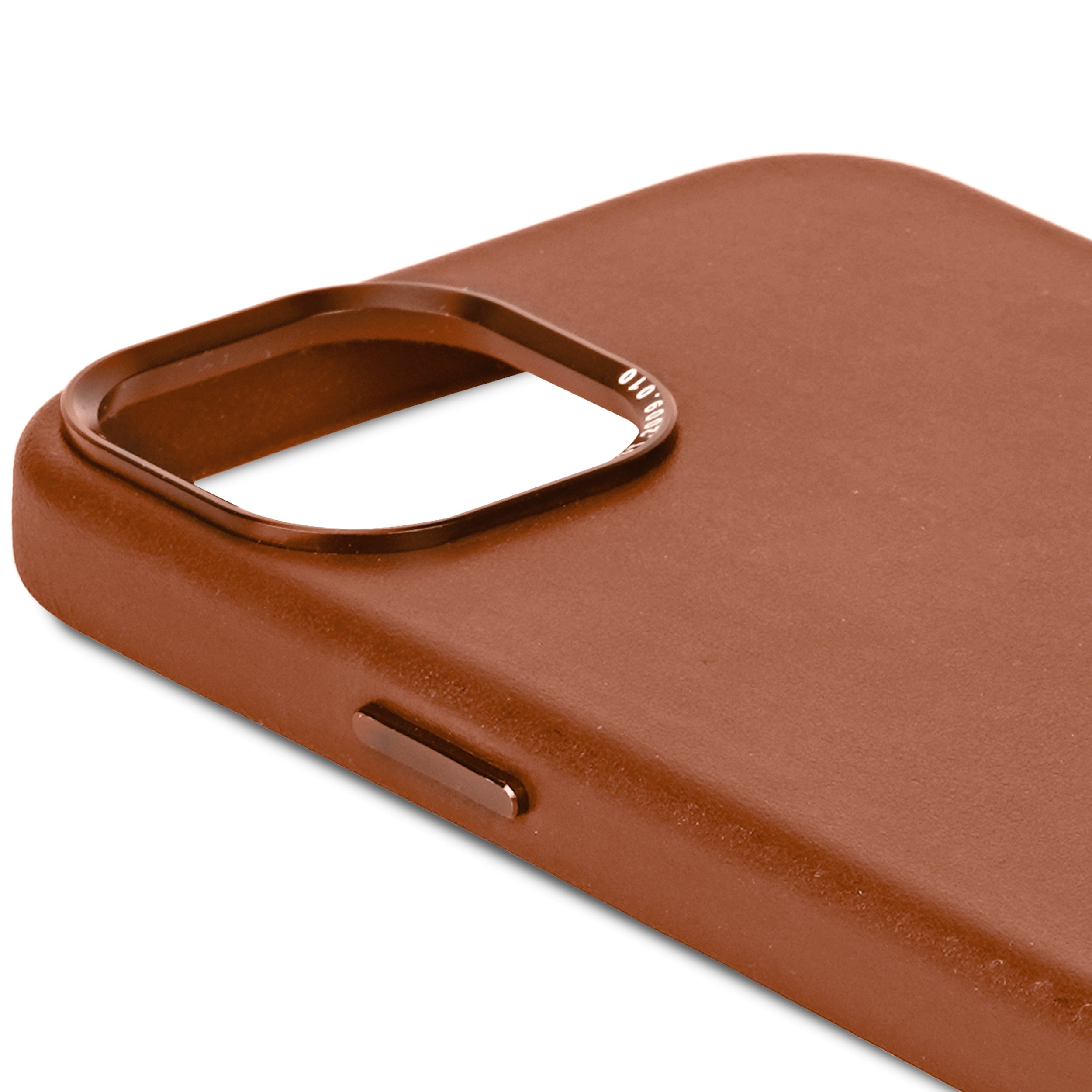 Tas DECODED Leather Backcover iPhone 16e/15/14/13 Tan