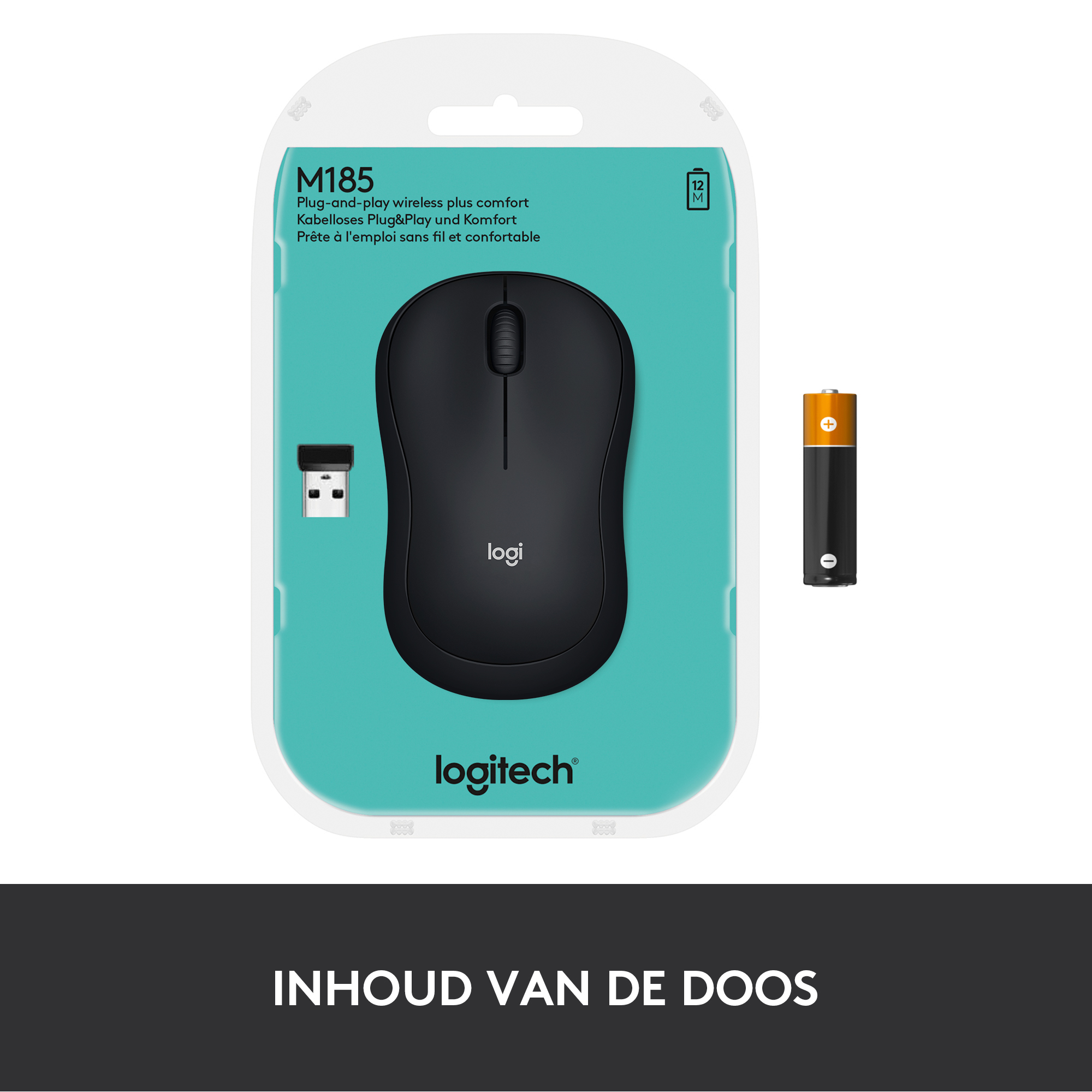 Logitech wireless mouse M185