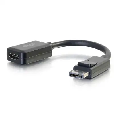 Kabel Video C2G 20cm DisplayPort M to HDMI F BLK