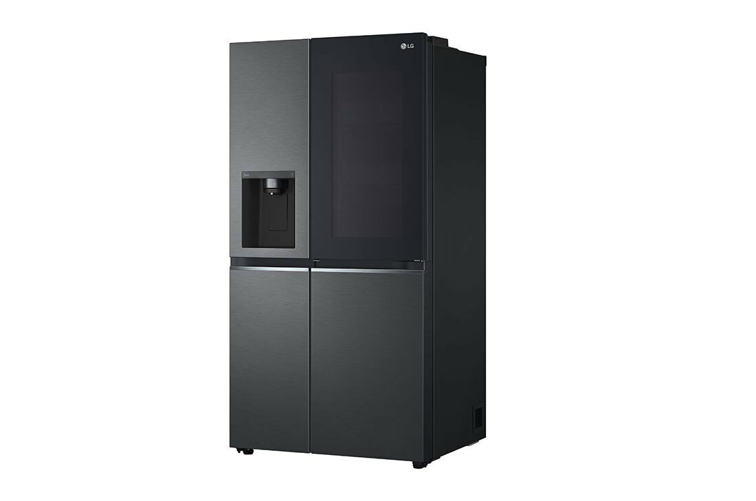 LG InstaView GSXV81MCLE frigo américain Pose libre 635 L E Noir