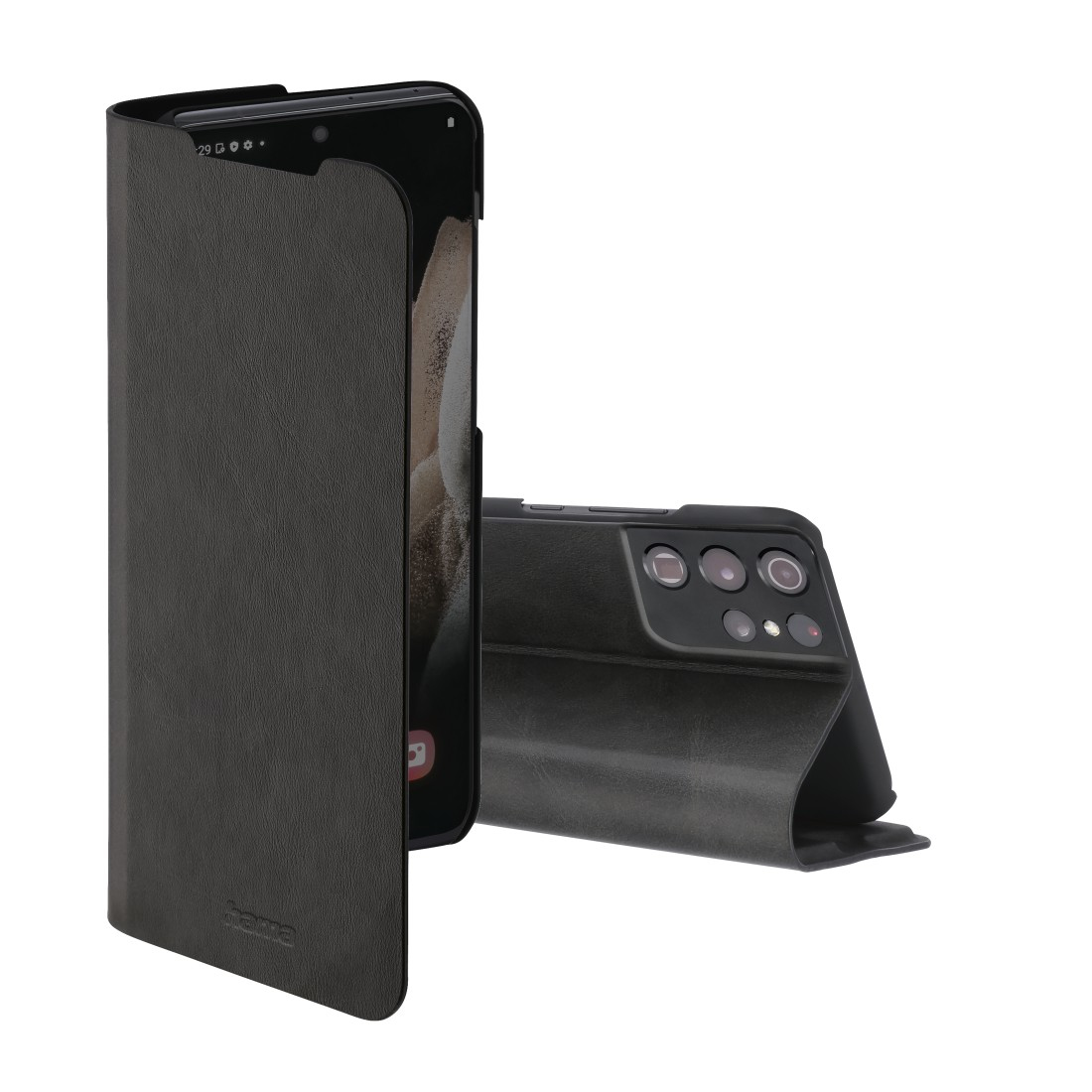 Cover HAMA Guard Pro Booklet Samsung Galaxy S22 Ultra zwart