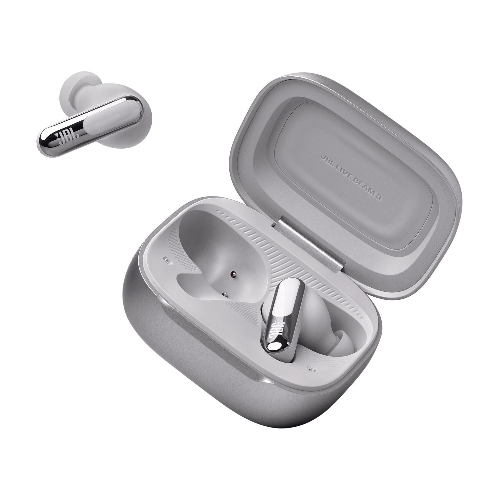 JBL TW NC EARBUDS LIVE BEAM3 SILVER