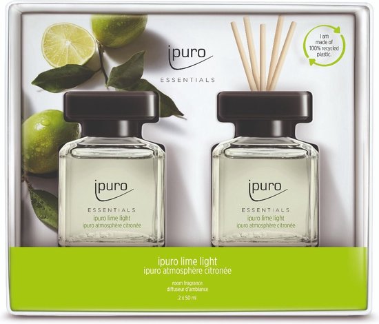 Diffuser IPURO 26IFC1093 Essential Lime Light 2x50ml