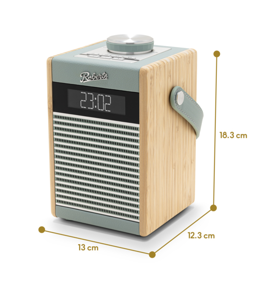 DAB+ radio ROBERTS Rambler Midi duck egg blue
