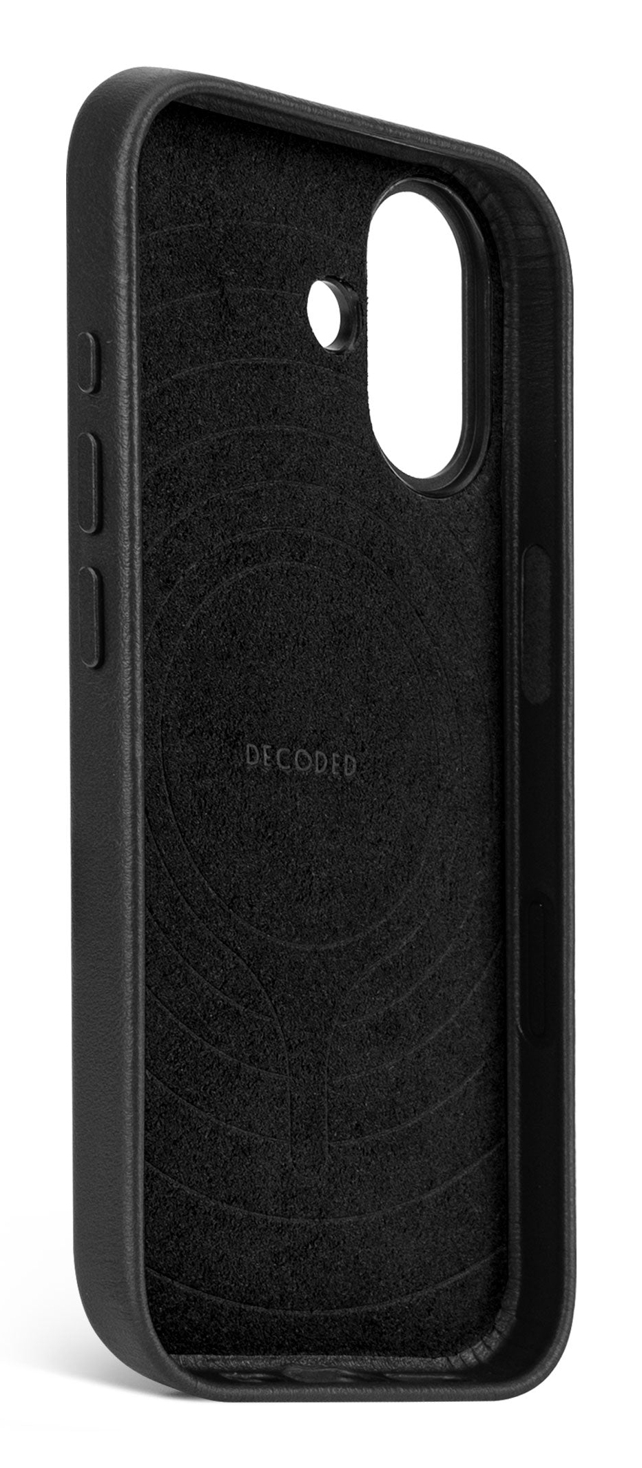 Decoded Leather Backcover Apple iPhone 17 Black