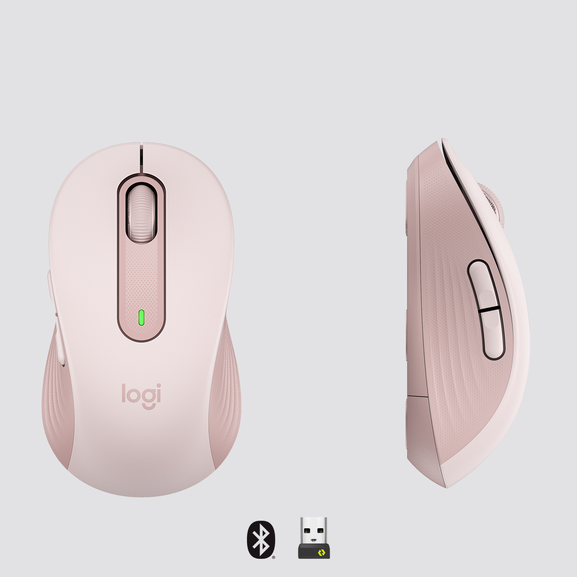 Draadloze Muis Logitech M650 LargeR Signature Rose