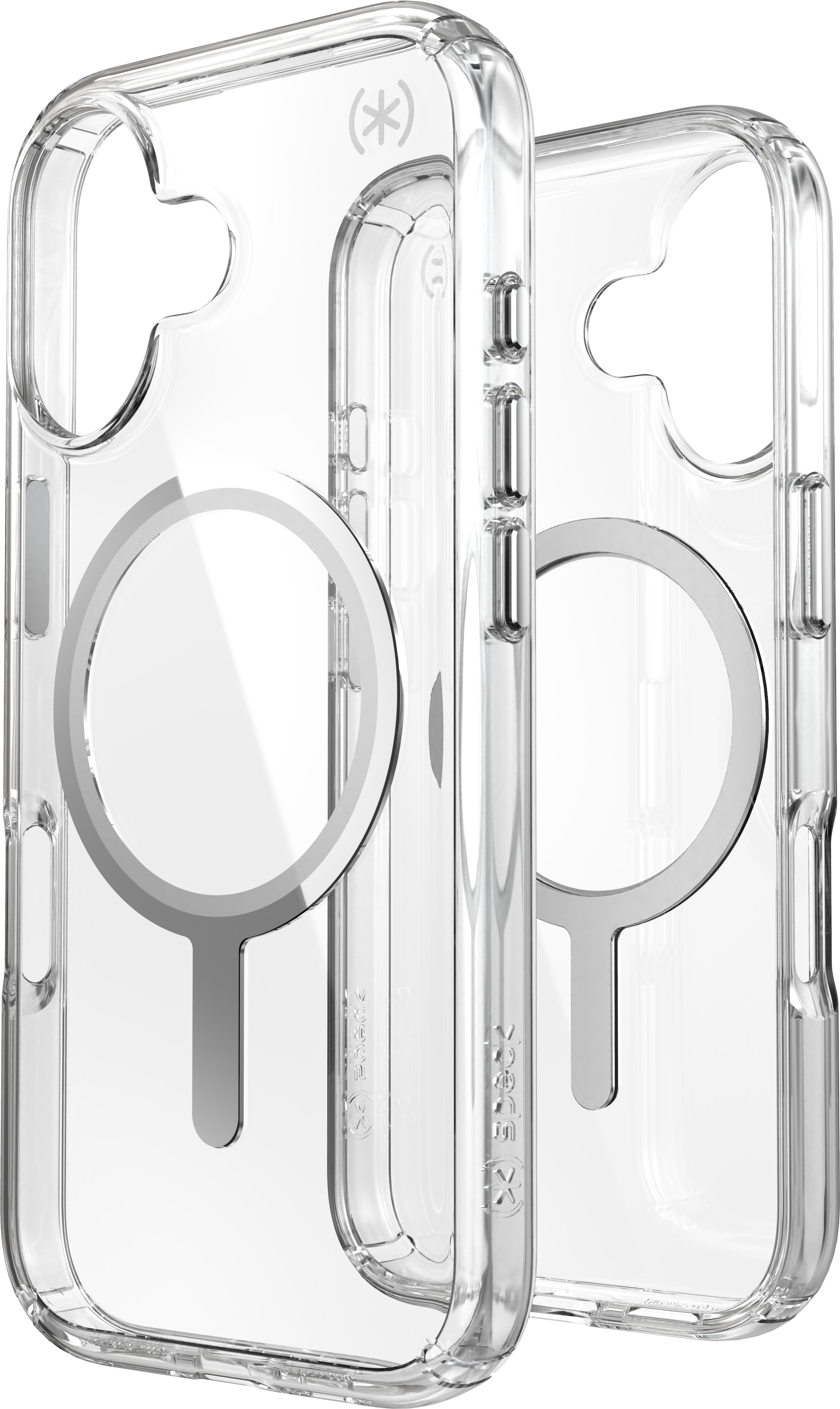 Speck Presidio Perfect Clear + MS Apple iPhone 17 Clear - with Microban