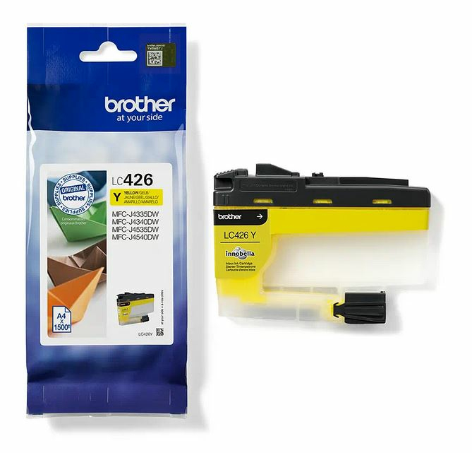 Inktpatroon BROTHER LC-426Y Yellow