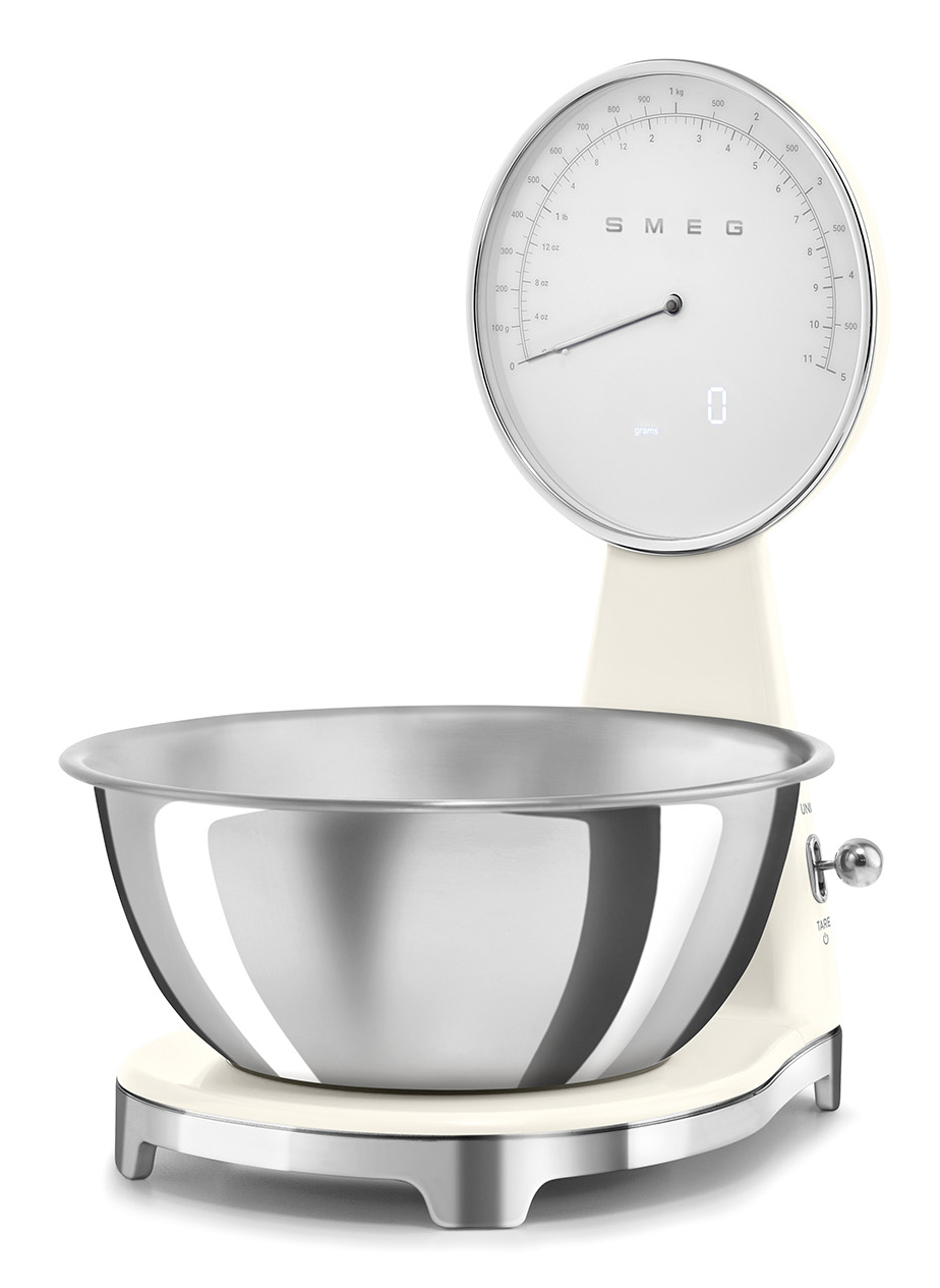 Smeg balance de cuisine crème