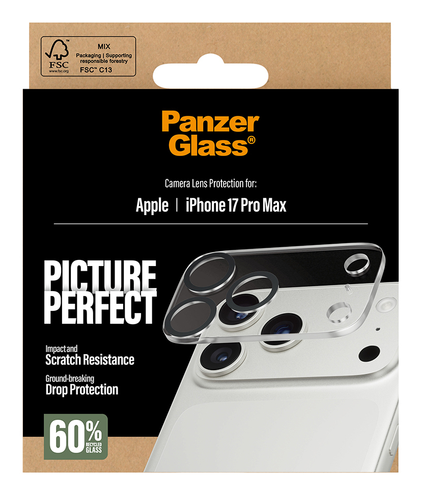 PanzerGlass Picture Perfect Camera Lens Protector iPhone 17 Pro Max