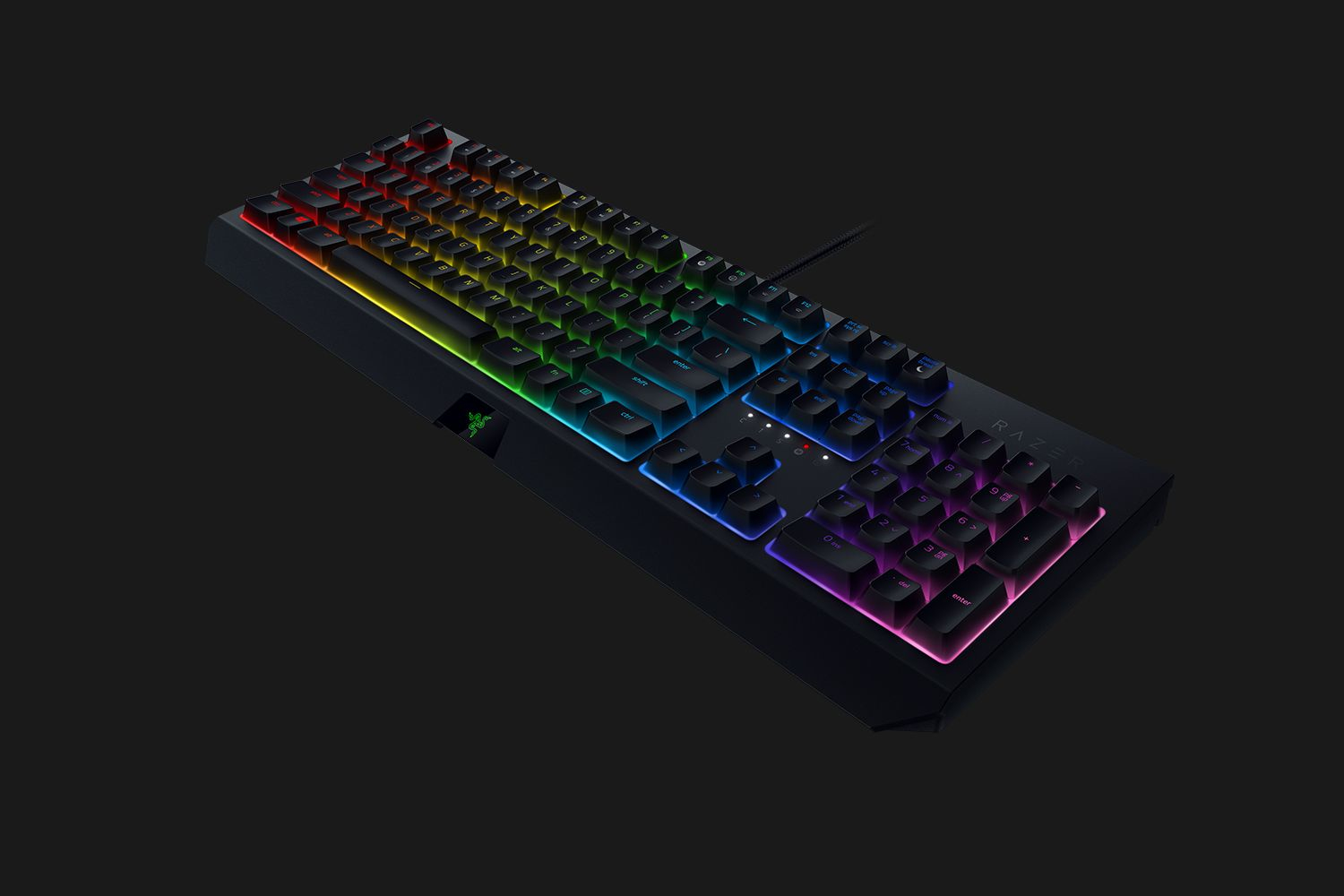 Razer BlackWidow clavier Jouer USB AZERTY Noir