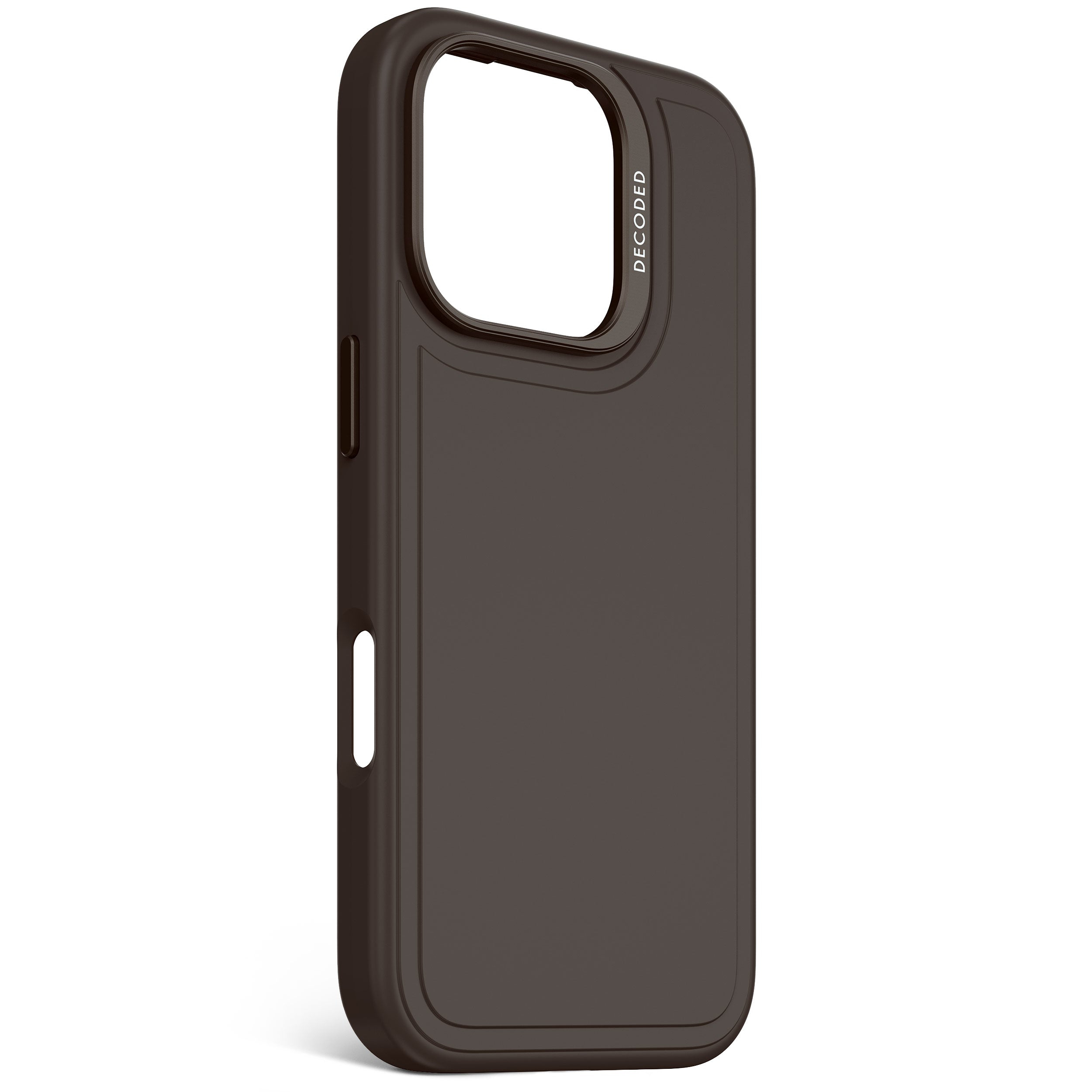 Decoded Silicone Stacks Backcover Apple iPhone 16 Pro Phantom Black