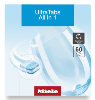 Vaatwastabletten MIELE 12737710 UltraTabs / All-in-one / 60st.