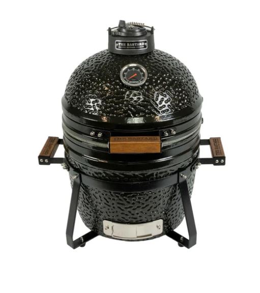 The Bastard Compact Kamado-barbecue/grill Houtskool (brandstof) Zwart